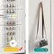 12-Tier Over-the-Door Pantry Organizer, Metal Hanging Spice Rack Storage for Kitchen & Bathroom